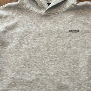 Abercrombie & Fitch Light Gray NeoKnit Hoodie